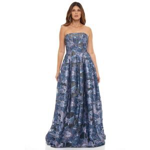 RENE RUIZ COLLECTION STRAPLESS A-LINE GOWN US 12 $1895